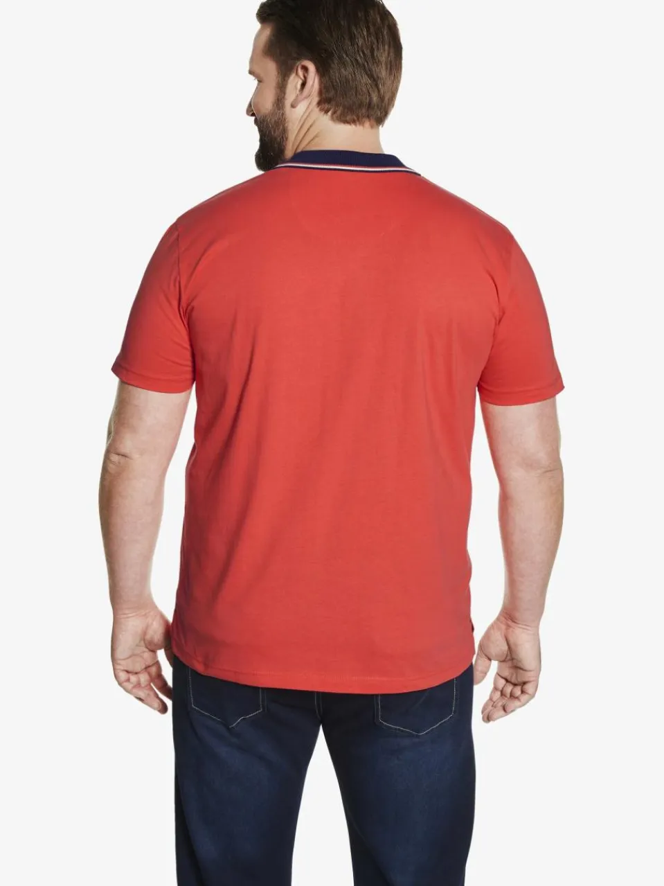 Charles Colby Poloshirts<Herren Doppelpack Poloshirt - EARL LENN orange blau uni