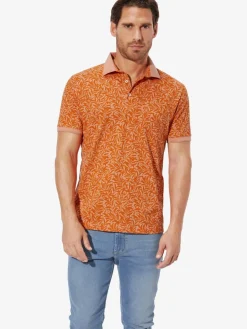 BABISTA Poloshirts<Herren Doppelpack Poloshirt - FALDIN blau orange gemustert