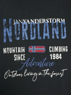 Jan Vanderstorm Sweatshirts & Sweatjacken<Herren Doppelpack Sweatshirt - BOTU petrol blau bedruckt