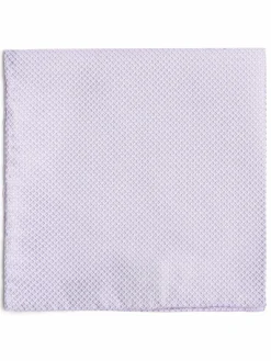 OLYMP Level Five Krawatten & Fliegen<Herren Einstecktuch aus Seide flieder strukturiert