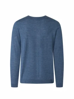 Herren MAERZ Pullover & Strickjacken>Herren Feinstrickpullover aus Merinowolle