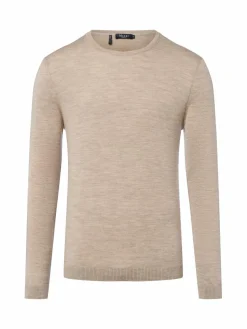 Herren MAERZ Pullover & Strickjacken>Herren Feinstrickpullover aus Merinowolle