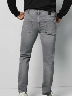 MEYER Jeans<Herren Five-Pocket - M5 Slim grau uni
