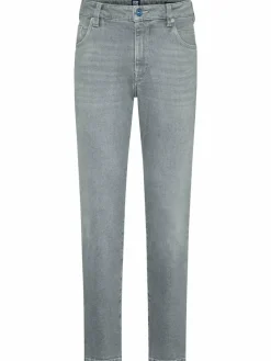 MEYER Jeans<Herren Five-Pocket - M5 Slim grau uni