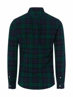Polo Ralph Lauren Hemden<Herren Flanellhemd marine smaragd kariert