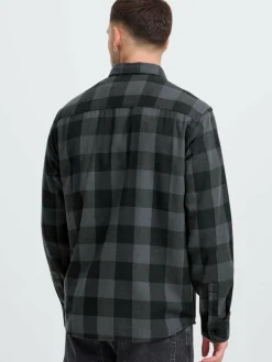 Herren BLEND Hemden>Herren Flanellhemd - BHBUSTER