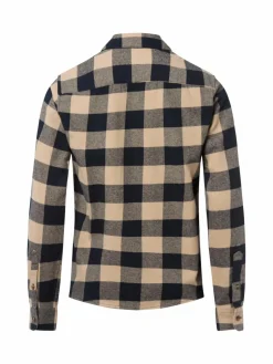 Only&Sons Hemden<Herren Flanell-Hemd - ONSGudmund marine beige kariert