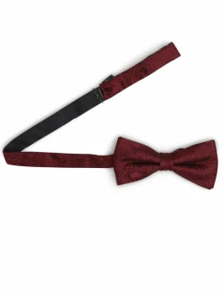 OLYMP Level Five Krawatten & Fliegen<Herren Fliege aus Seide bordeaux gemustert