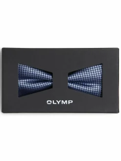 OLYMP Level Five Krawatten & Fliegen<Herren Fliege aus Seide marine strukturiert