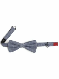 Finshley & Harding London Krawatten & Fliegen<Herren Fliege mit Seiden-Anteil denim gemustert