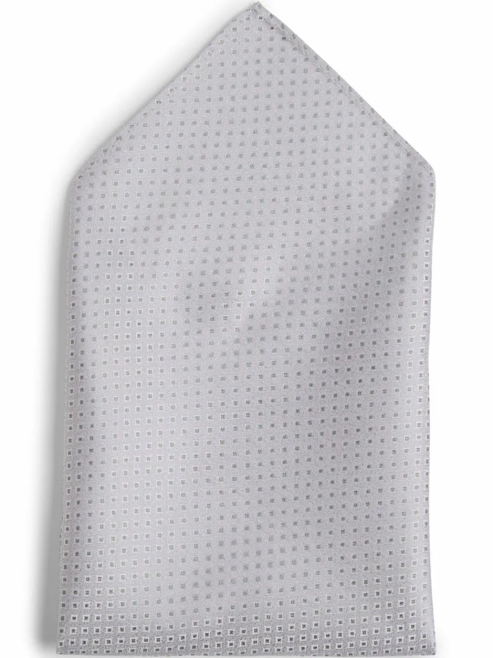 Finshley & Harding London Krawatten & Fliegen<Herren Fliege und Einstecktuch aus Seide grau silber gemustert