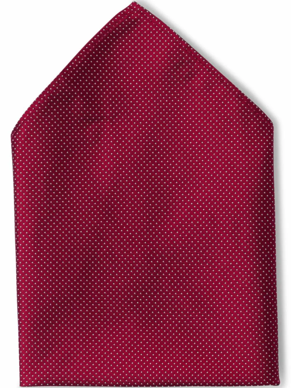 Finshley & Harding London Krawatten & Fliegen<Herren Fliege und Einstecktuch aus Seide bordeaux gepunktet