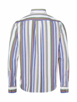 Gant Hemden<Herren Freizeithemd weiß mehrfarbig gestreift