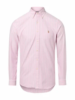 Polo Ralph Lauren Hemden<Herren Freizeithemd - Custom Fit himbeer mehrfarbig gestreift