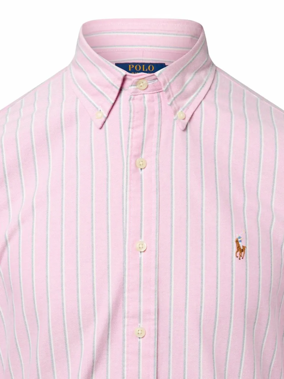Polo Ralph Lauren Hemden<Herren Freizeithemd - Custom Fit himbeer mehrfarbig gestreift