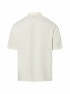 Herren PEGADOR Hemden>Herren Freizeithemd mit Leinen-Anteil - Salwa