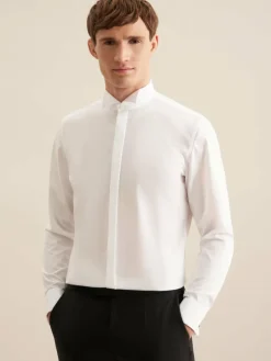 Seidensticker Hemden<Herren Gala - Uni weiß uni