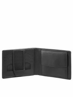 Bodenschatz Taschen & Rucksäcke<Herren Geldbörse schwarz uni