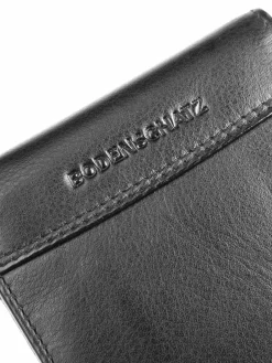 Bodenschatz Taschen & Rucksäcke<Herren Geldbörse schwarz uni