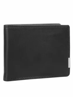 Bodenschatz Taschen & Rucksäcke<Herren Geldbörse schwarz uni