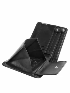 Bodenschatz Taschen & Rucksäcke<Herren Geldbörse schwarz uni