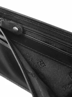 Bodenschatz Taschen & Rucksäcke<Herren Geldbörse schwarz uni