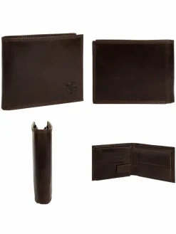 Chiemsee Taschen & Rucksäcke<Herren Geldbörse braun uni