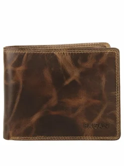 BAGAN Taschen & Rucksäcke<Herren Geldbörse braun uni