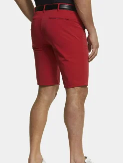 MEYER Hosen<Herren Golf-Bermuda - ST. ANDREWS rot uni