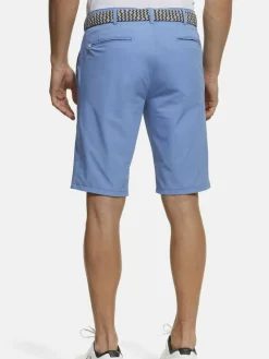 MEYER Hosen<Herren Golf-Bermuda - ST. ANDREWS hellblau uni