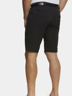 MEYER Hosen<Herren Golf-Bermuda - ST. ANDREWS schwarz uni