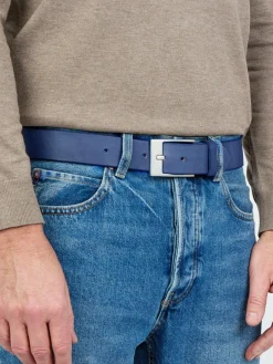 JCC Gürtel & Hosenträger<Herren Gürtel blau uni