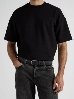 JCC Gürtel & Hosenträger<Herren Gürtel schwarz uni