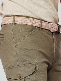 MEYER Gürtel & Hosenträger<Herren Gürtel beige bedruckt