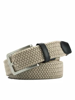 MEYER Gürtel & Hosenträger<Herren Gürtel beige bedruckt