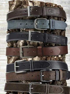 Jan Vanderstorm Gürtel & Hosenträger<Herren Gürtel - BORAK braun uni