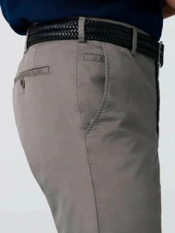 MEYER Gürtel & Hosenträger<Herren Gürtel - Flechtgürtel blau uni