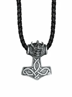 KUZZOI Schmuck<Herren Halskette silber uni