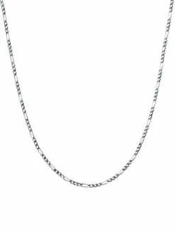 KUZZOI Schmuck<Herren Halskette schwarz uni