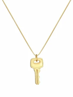 KUZZOI Schmuck<Herren Halskette gold uni