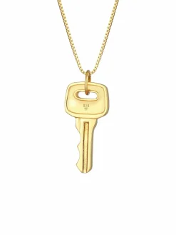 KUZZOI Schmuck<Herren Halskette gold uni