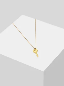 KUZZOI Schmuck<Herren Halskette gold uni