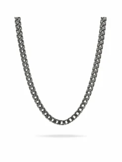 Fynch-Hatton Schmuck<Herren Halskette grau uni