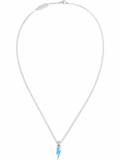 KUZZOI Schmuck<Herren Halskette silber uni