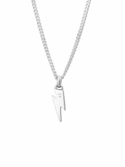 KUZZOI Schmuck<Herren Halskette silber uni