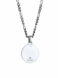 KUZZOI Schmuck<Herren Halskette silber uni