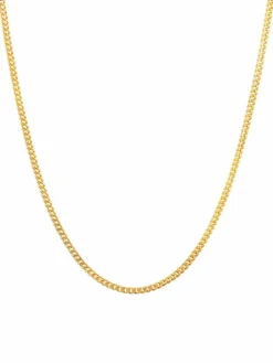 KUZZOI Schmuck<Herren Halskette gold uni