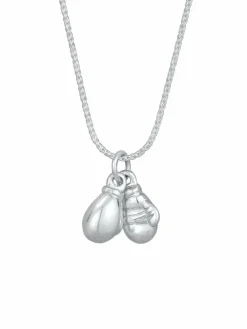 KUZZOI Schmuck<Herren Halskette silber uni