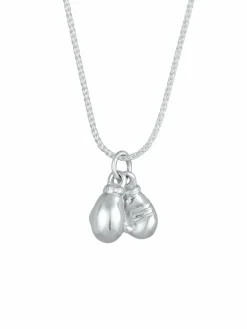 KUZZOI Schmuck<Herren Halskette silber uni