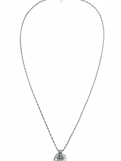 KUZZOI Schmuck<Herren Halskette silber uni